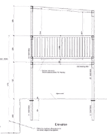 Elemento di parallasse al centro a destra