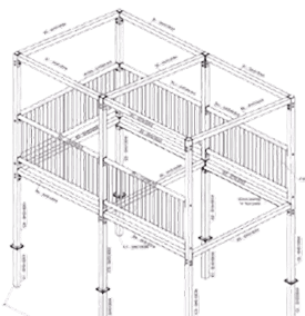 Elemento di parallasse in basso a sinistra